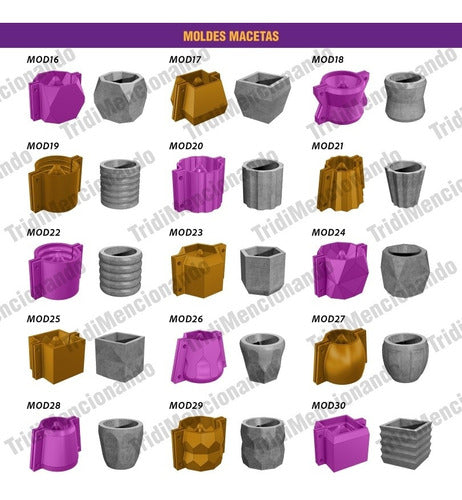 Molde Maceta Cemento: Moldes Para Macetas De Hormigon 4