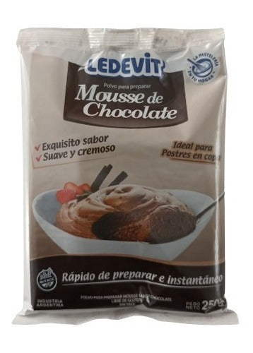 Ledevit Chocolate Mousse Powder 250 Gr 0