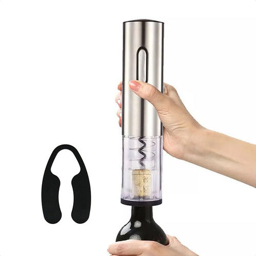 Rechargeable Electric Automatic Corkscrew for Gourmet Cooking - Daza DZRLWO36R 0