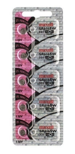 Maxell 321 SR616SW X5 Units 0