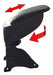Universal Foldable Adjustable Armrest Support Black 0