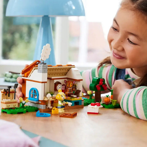 Lego Animal Crossing Visit from Isabelle for Kids Creative Play 3