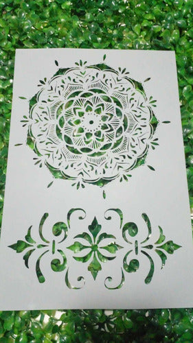 Stencil Mandalas 10 Modelos Diferentes Set N5 2