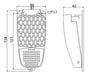 Interruptor Elétrico Tipo Pedal Jng Mdfs-2 1na+1nf Novo 3