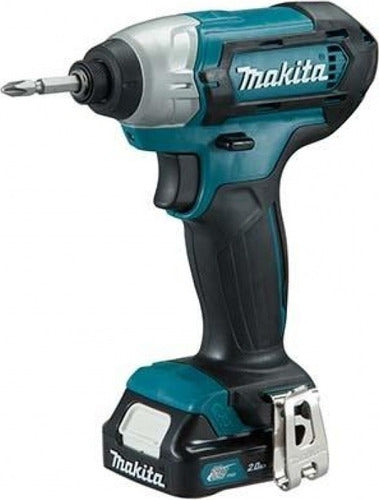 Makita 12V Lithium Ion Cordless Impact Driver + 2 Batteries 1