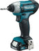 Makita 12V Lithium Ion Cordless Impact Driver + 2 Batteries 1