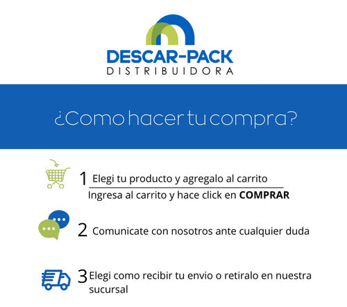 Descarpack Base Disco De Carton 18cm Para Tortas X 1kg 1