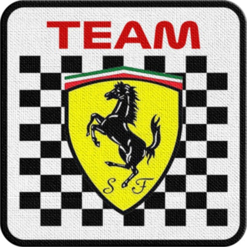 Parche Termoadhesivo Team Ferrari 0