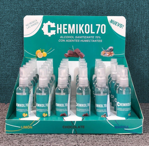 Chemikol70 Hand Sanitizer Lemon Scent X 3u 1