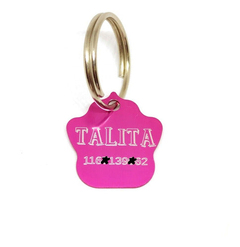 MASCOPADO ACCESORIOS Placa Chapita Identificación Perro Gato Metal + Grabado 6