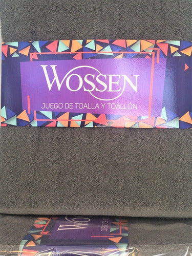 Wossen 6-Piece Economical Towel and Bath Sheet Set 320g/m2 2