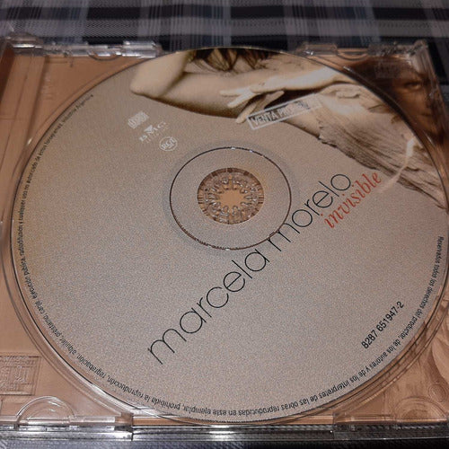 Marcela Morelo - Invisible - Cd Promo Impecable 3