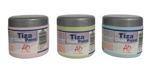 Artistica Dibu Pintura A La Tiza 200ml X1 U 6