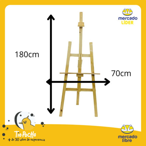 Atril Infantil Regulable Desde 120cm A 150cm 3