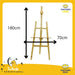 TioPochoArte Adjustable Children’s Easel from 140cm to 180cm 3