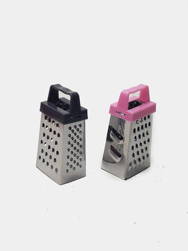 Mini Kitchen Grater Stainless Steel with Garlic Ginger Magnet 6