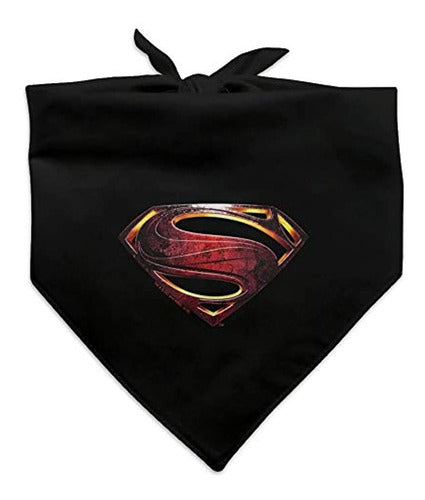 Louie de Coton Justice League Superman Logo Pet Bandana 0