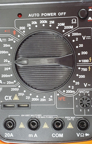 XXX Digital Multimeter Professional Capacimeter 9205A 1