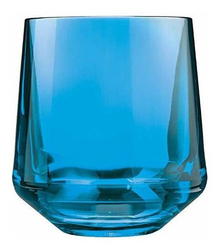 Drinique Vinswblu4 Stemless Unbreakable Tritan Wine Glasses 0