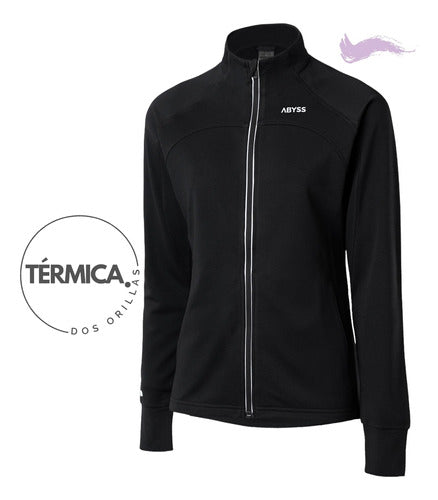 Abyss Campera Termica Frisada Mujer Deportiva Premium 1