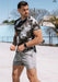 Men's Sublimated Sports T-Shirt Lycra Urban Luxury 31