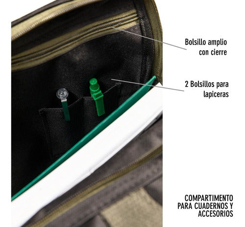 Jaque Mate Mochila Matera Jaquemate - Mix Gamuza - Bolso Matero 5