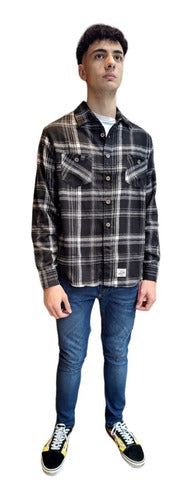 No Name Flannel Blend Urban Fashion Shirt for Men 7