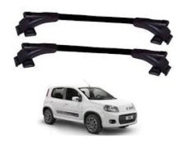 R1 Sport Barras Portaequipaje Caño Negro Para Fiat Uno Novo 5 Ptas 0