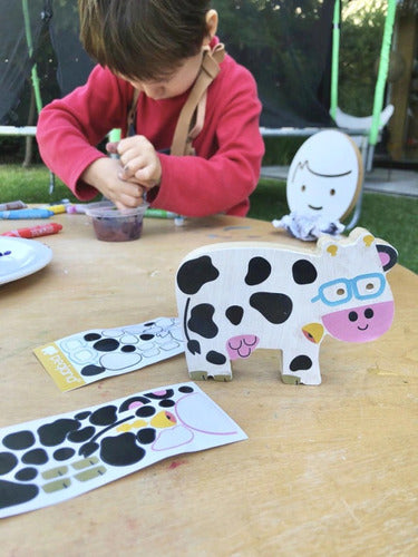 Create Your Own 6 Figures Craft Kit - Farm - Pegland 2