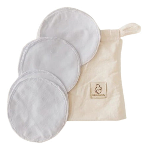 ORMATERNITY Reusable Sustainable Nursing Pads - Pack of 6 0