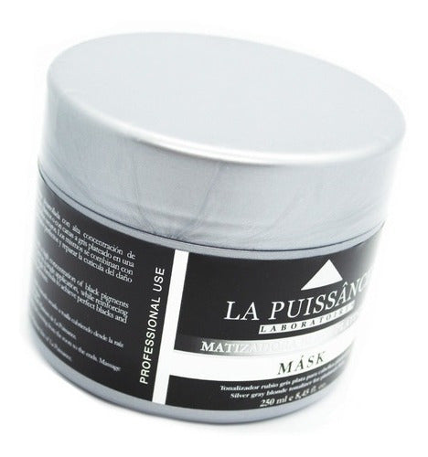 La Puissance Black Shampoo + Gray Blonde Hair Mask 1