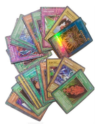 Generic Yu-Gi-Oh Pack 72 New Cards In Spanish with Game Board 5