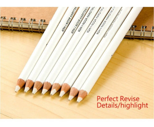 Koh-i-noor Set: 24 Graphite Pencils, Eraser & Fabriano Sketchpad 7