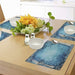 Lunarable Winter Place Mats Conjunto De 4 Diversos Tipos De 3