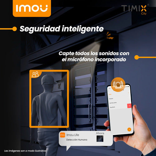 Cámara De Seguridad Wifi Ip Imou Exterior Cruiser Motorizada 5