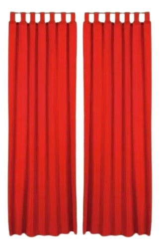 Love & Home Tropical Mechanic Curtain with Loops - Perfect Size 0