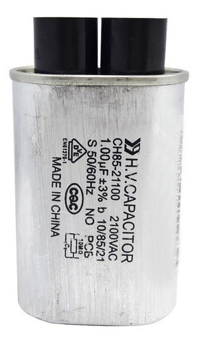 Capacitor Microondas 1.00uf Para Varios Modelos Cts 0