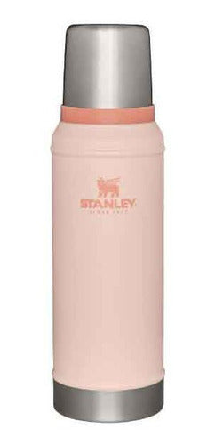 Termo Stanley Classic Rosa 591ml Tapón Cebador 0