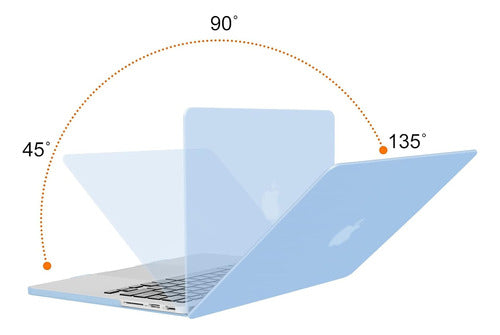 Mosiso Estuche Rígido De Plástico Con Cubierta De Teclado 3