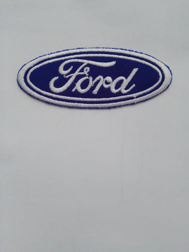 Parche Escudo Bordado Autos Ford X 2 3