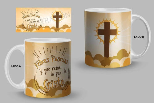 LadyD 20 Sublimation Templates Bunny Easter - Mugs 2