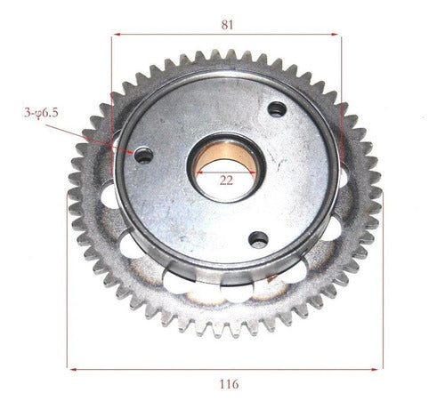 Kit Bendix Completo P/ Suzuki Gn 125 W Std 1