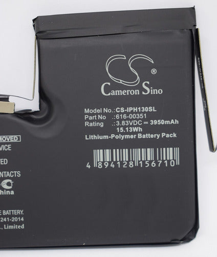 Cameron Sino iPhone 11 Pro Max Battery Pack Part No 616-00351 3950 mAh 2