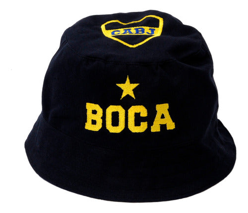 Handcrafted Boca Juniors Embroidered Piluso Hat 0