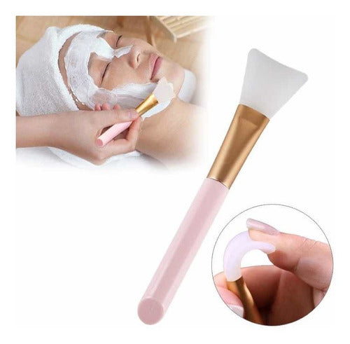 DD2 Set X4 Beauty Facial Care Headband + Sponge + Spatula 5