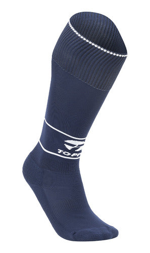 Topper Classic Soccer Socks for Kids - Blue 0