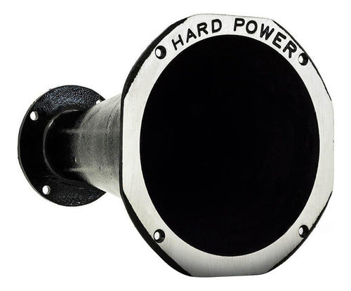 Hard Power Corneta 2 Pulgadas Aluminio Negro 0