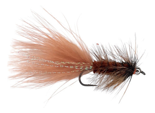 Oestefly Mosca Streamer Wooly Bugger #6 X 4 Unidades 0