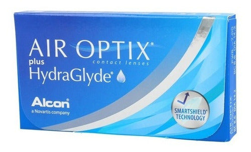 Lentes De Contato Air Optix Hydraglyde 2 Caixas Renu +brinde 1