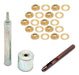 Bronze Eyelet N 22 x 144 Units + Setting Tool + Punch 7mm 0